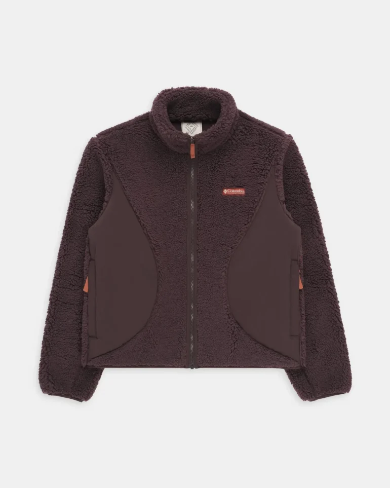 Brown Madhappy x Columbia Sherpa Full-Zip Jacket