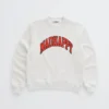 Madhappy White Campus Fleece Crewneck - Image 3