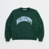 Madhappy White Campus Fleece Crewneck - Image 2