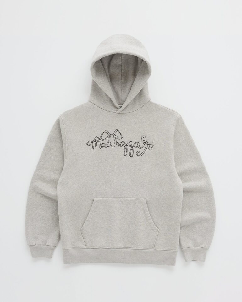 White Madhappy Bow Hoodie - Image 2