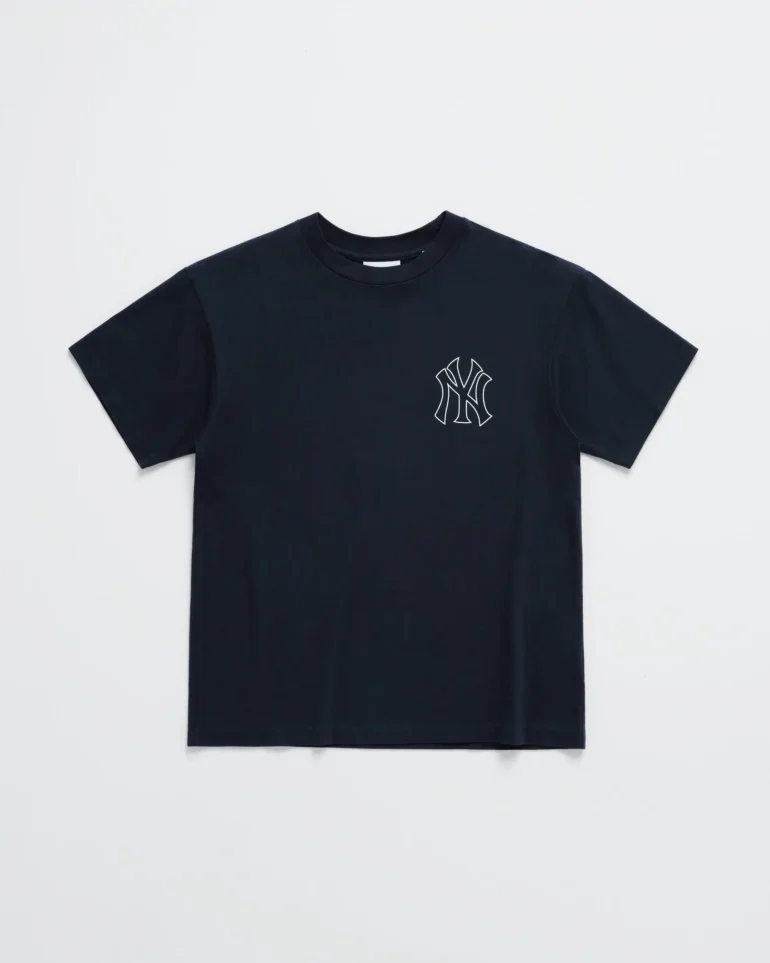 White Madhappy Yankees Midweight Tee - Image 4