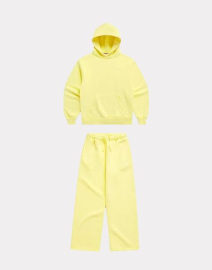 Madhappy Yellow Classic Fleece Tracksuit